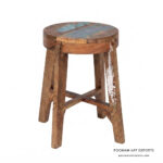 Recycled Wooden Unique Cafe Stool
