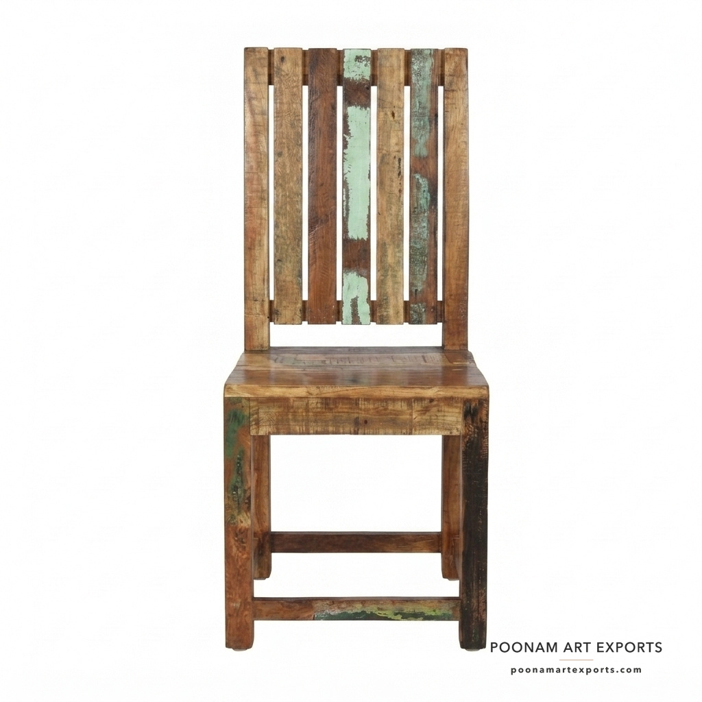 studio_1_front_center_wm Reclaimed Indian Chair - Image 1