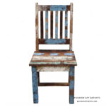 Restaurant Dining Chair in Reclaimed Wood
