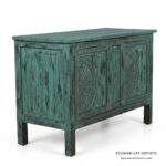 Antique Coastal Console Table - Image 2