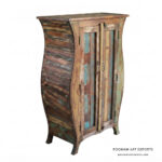 Vintage Antique Indian Cabinet - Image 2