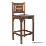 Commercial Reclaimed Bar Chair - Image 2