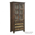 Reclaimed Glass Bookshelves - Image 2